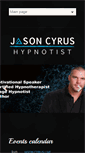 Mobile Screenshot of hypnotistcyrus.com